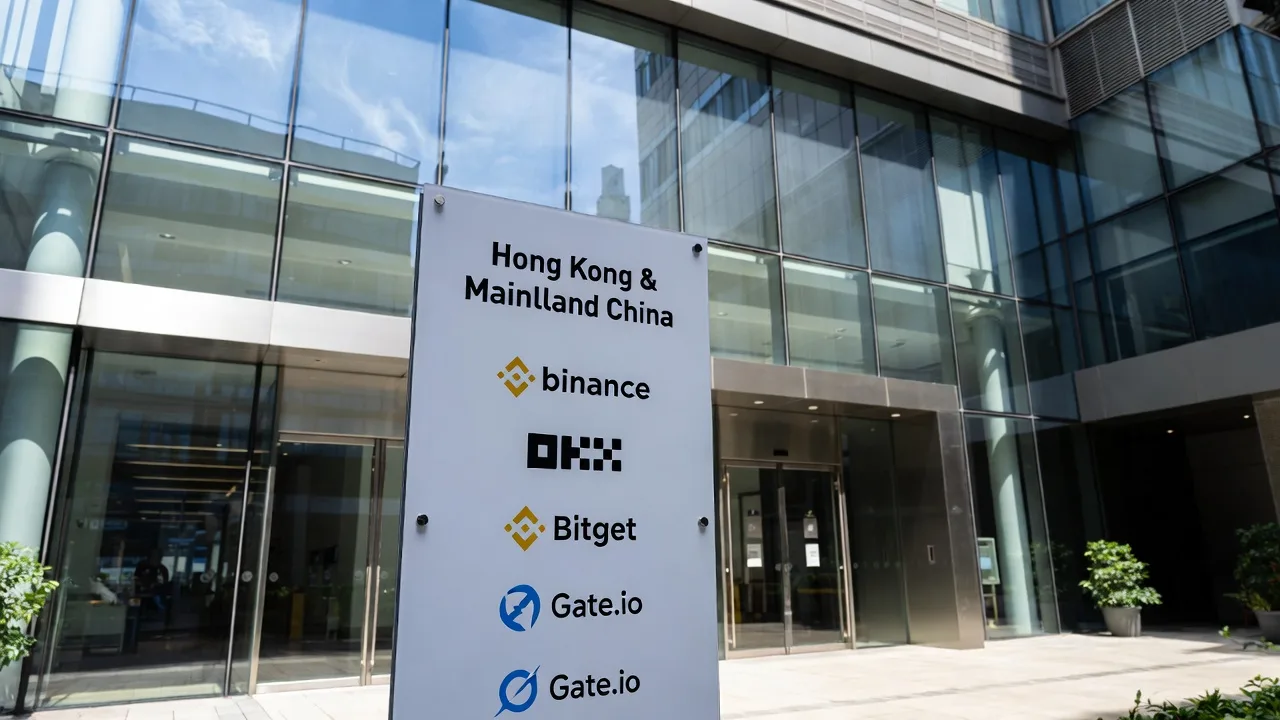 香港/大陆可用加密交易所推荐：币安、OKX、Bitget、Gate.io入口